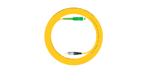  Fiber Optic Jumper Cable SC/APC-FC/UPC