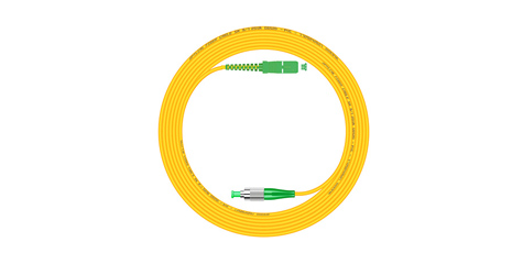  Fiber Optic Jumper Cable SC/UPC-FC/UPC