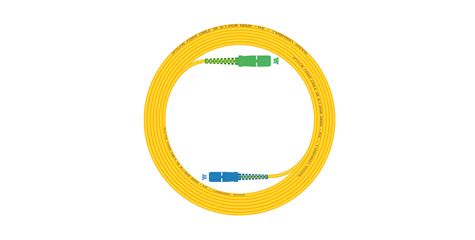  Fiber Optic Jumper Cable SC/UPC-SC/APC